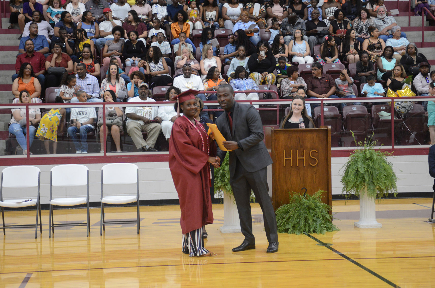 Hearne High School graduation